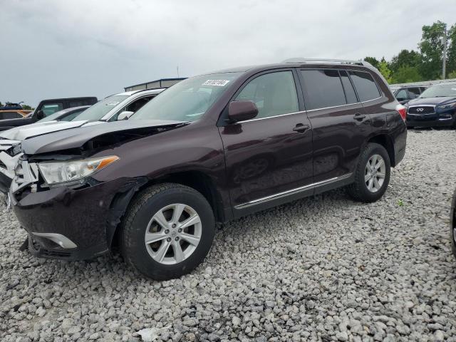 TOYOTA HIGHLANDER 2013 5tdbk3eh6ds221365