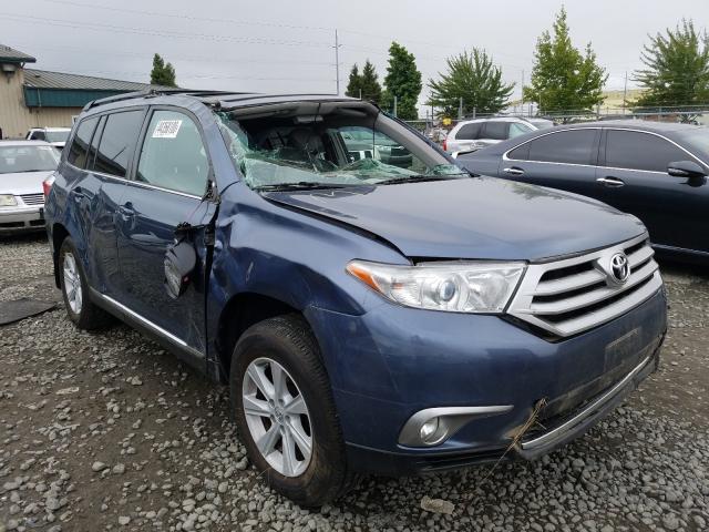 TOYOTA HIGHLANDER 2013 5tdbk3eh6ds223066