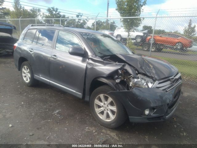 TOYOTA HIGHLANDER 2013 5tdbk3eh6ds225559