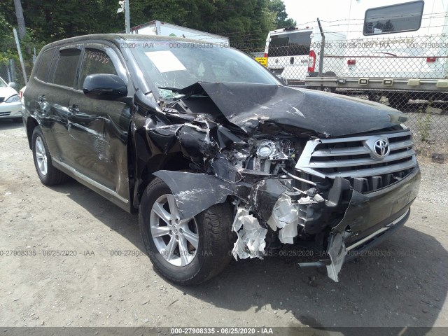 TOYOTA HIGHLANDER 2013 5tdbk3eh6ds236884