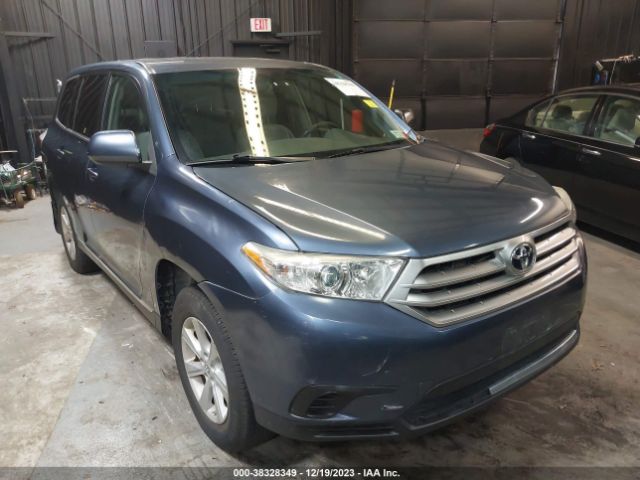 TOYOTA HIGHLANDER 2013 5tdbk3eh6ds242202