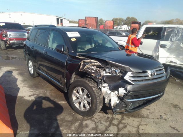 TOYOTA HIGHLANDER 2013 5tdbk3eh6ds245861