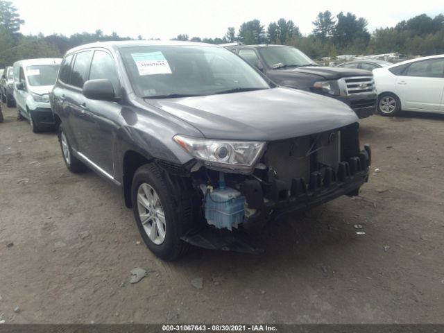 TOYOTA HIGHLANDER 2013 5tdbk3eh6ds254964