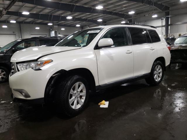 TOYOTA HIGHLANDER 2013 5tdbk3eh6ds258089