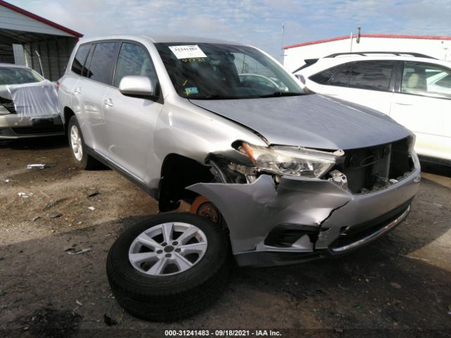 TOYOTA HIGHLANDER 2013 5tdbk3eh6ds263440