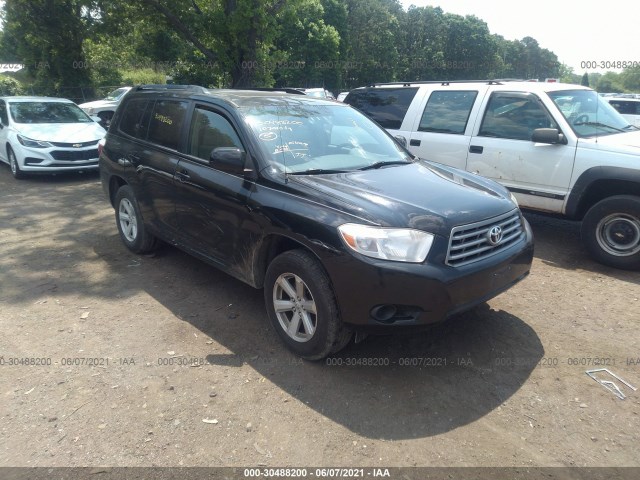 TOYOTA HIGHLANDER 2010 5tdbk3eh7as006654