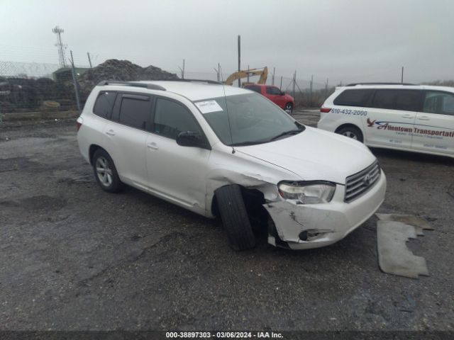 TOYOTA HIGHLANDER 2010 5tdbk3eh7as015838