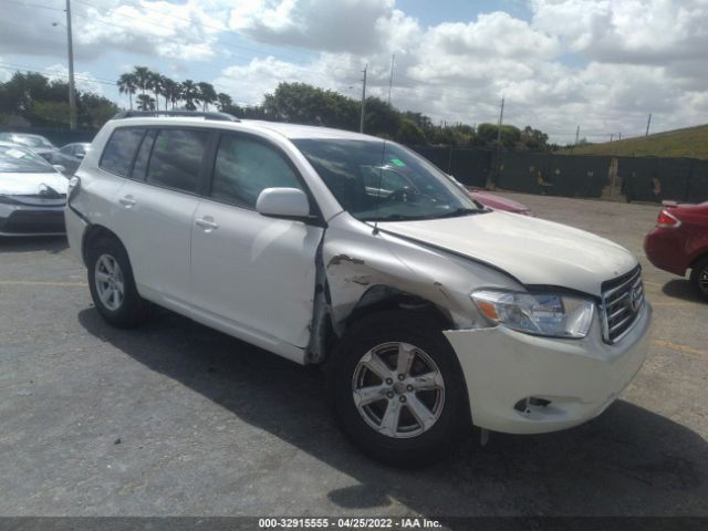 TOYOTA HIGHLANDER 2010 5tdbk3eh7as036415