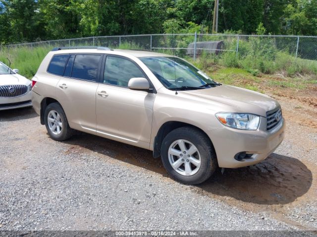 TOYOTA HIGHLANDER 2010 5tdbk3eh7as040142