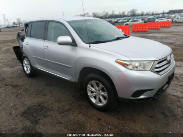 TOYOTA HIGHLANDER 2011 5tdbk3eh7bs046587