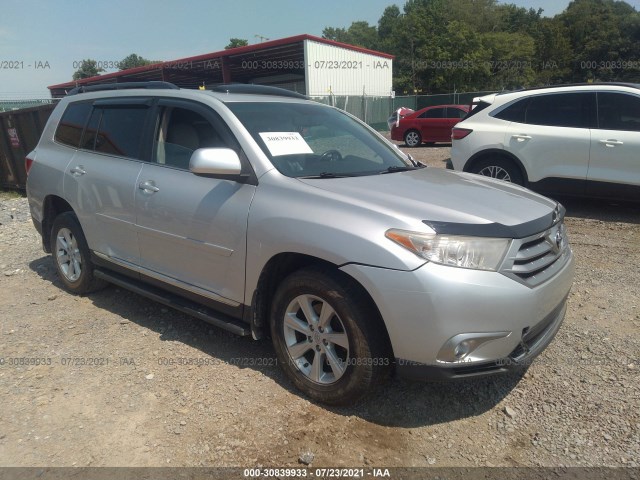 TOYOTA HIGHLANDER 2011 5tdbk3eh7bs047576