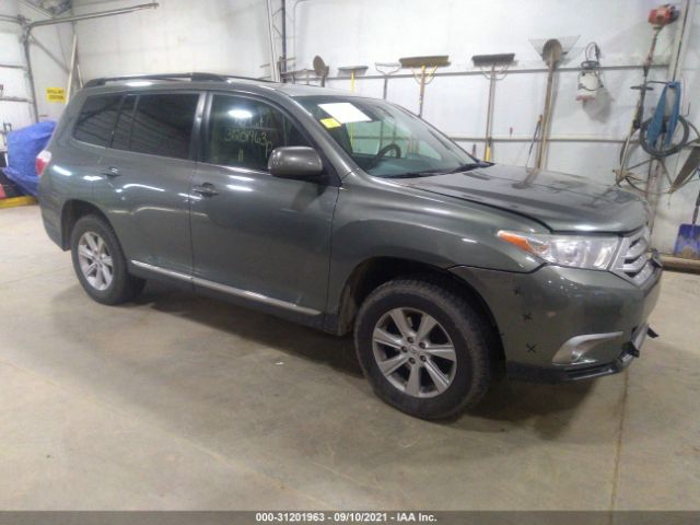 TOYOTA HIGHLANDER 2011 5tdbk3eh7bs049585