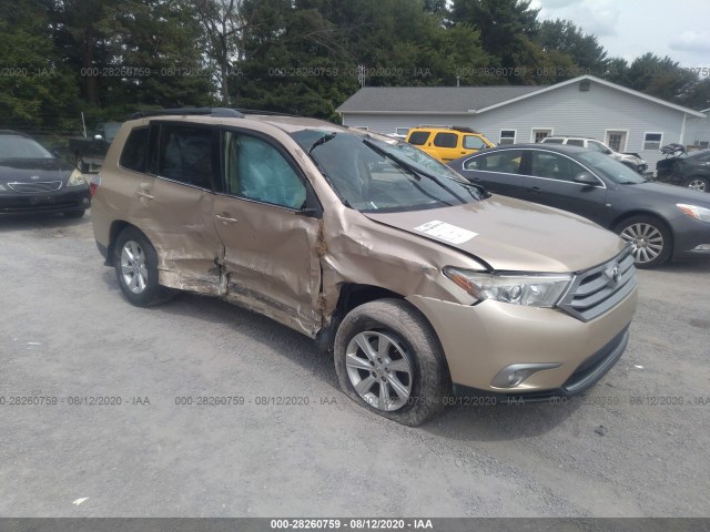 TOYOTA HIGHLANDER 2011 5tdbk3eh7bs050462