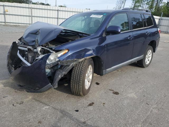 TOYOTA HIGHLANDER 2011 5tdbk3eh7bs051143