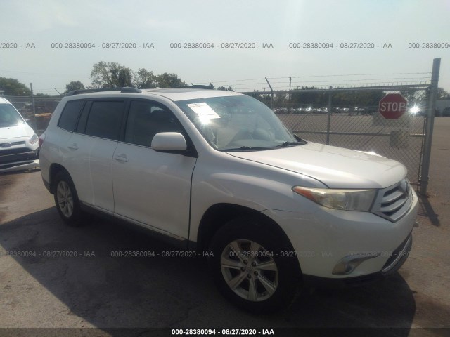 TOYOTA HIGHLANDER 2011 5tdbk3eh7bs053877