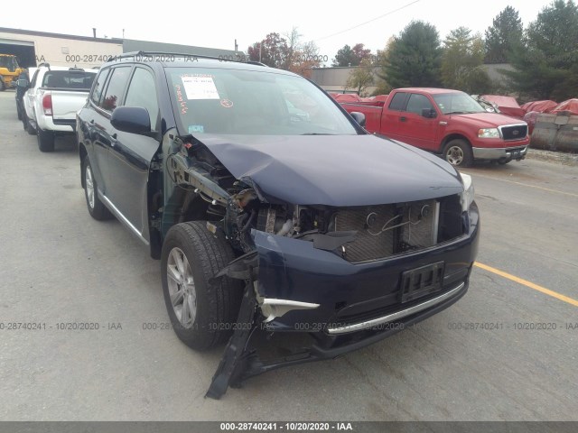 TOYOTA HIGHLANDER 2011 5tdbk3eh7bs076981