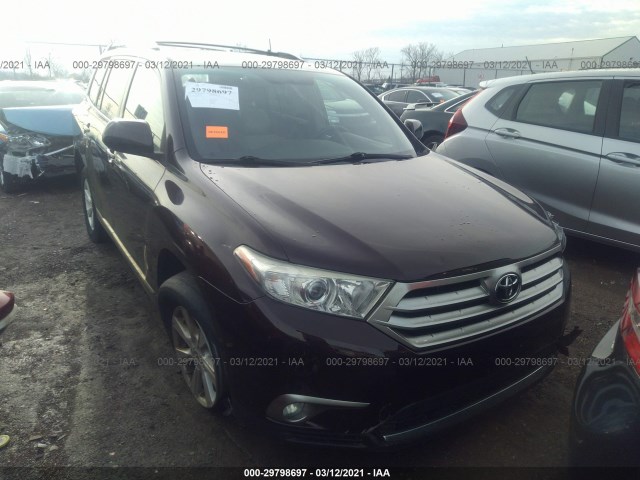 TOYOTA HIGHLANDER 2011 5tdbk3eh7bs079668