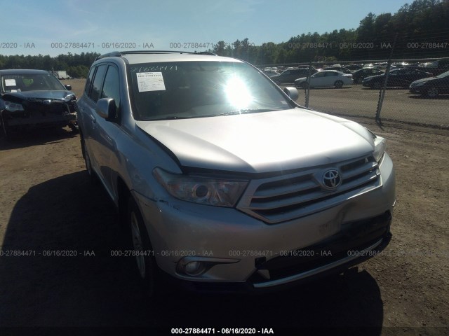 TOYOTA HIGHLANDER 2012 5tdbk3eh7cs093801