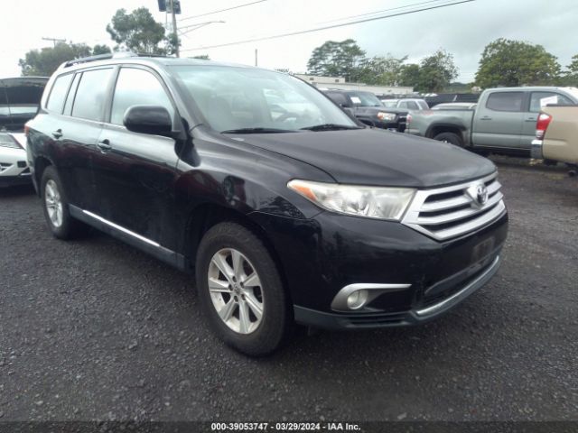 TOYOTA HIGHLANDER 2012 5tdbk3eh7cs095760