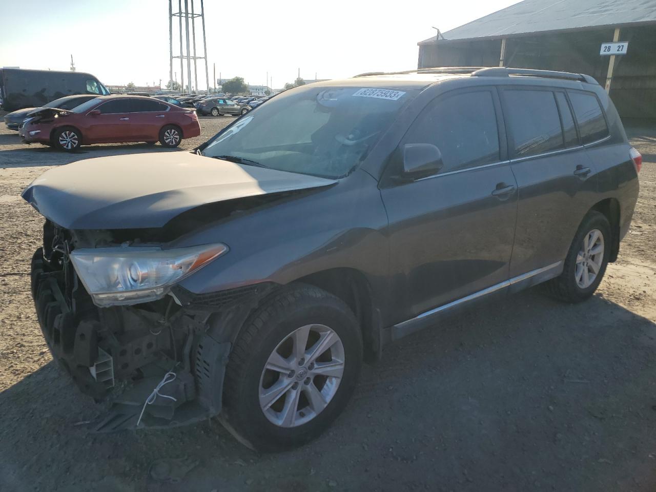 TOYOTA HIGHLANDER 2012 5tdbk3eh7cs096634