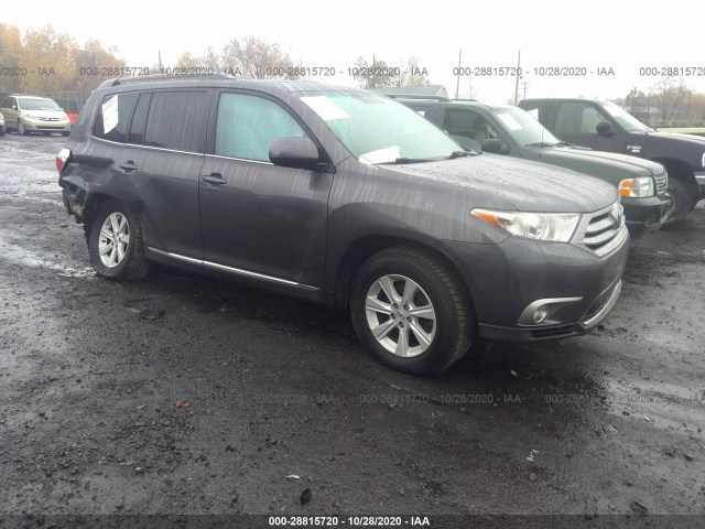 TOYOTA HIGHLANDER 2012 5tdbk3eh7cs101296