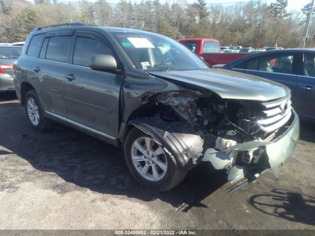 TOYOTA HIGHLANDER 2012 5tdbk3eh7cs110855