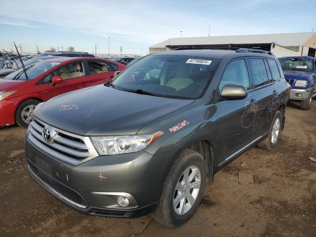 TOYOTA HIGHLANDER 2012 5tdbk3eh7cs115859