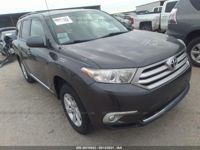 TOYOTA HIGHLANDER 2012 5tdbk3eh7cs116445