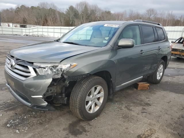 TOYOTA HIGHLANDER 2012 5tdbk3eh7cs123850