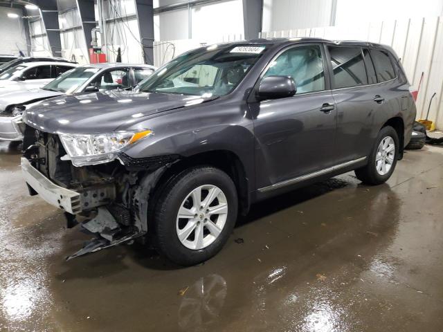 TOYOTA HIGHLANDER 2012 5tdbk3eh7cs129325