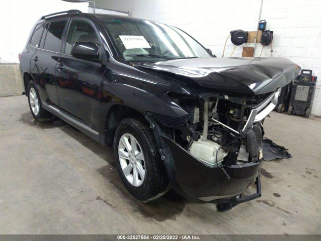 TOYOTA HIGHLANDER 2012 5tdbk3eh7cs131396