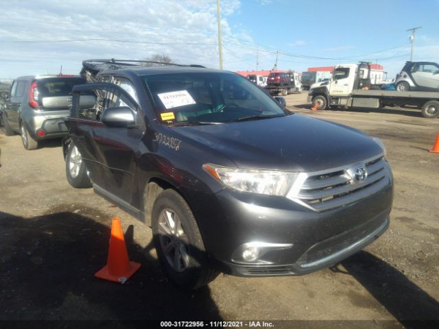 TOYOTA HIGHLANDER 2012 5tdbk3eh7cs135190