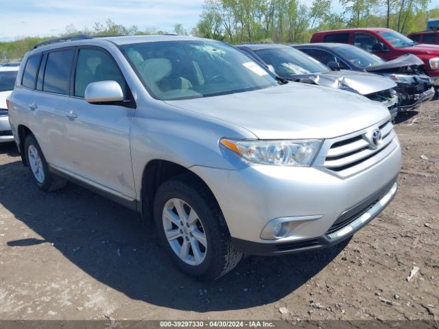 TOYOTA HIGHLANDER 2012 5tdbk3eh7cs136632