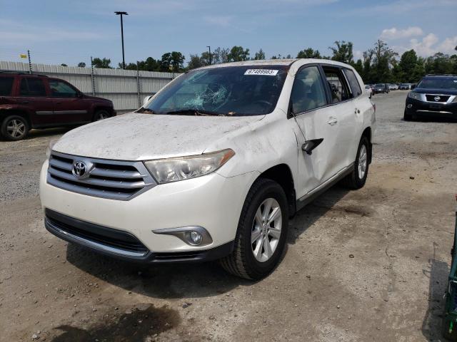 TOYOTA HIGHLANDER 2012 5tdbk3eh7cs142351