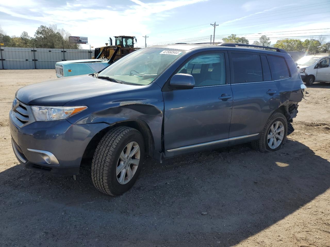 TOYOTA HIGHLANDER 2012 5tdbk3eh7cs145119