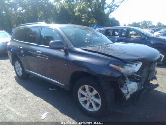 TOYOTA HIGHLANDER 2012 5tdbk3eh7cs145606