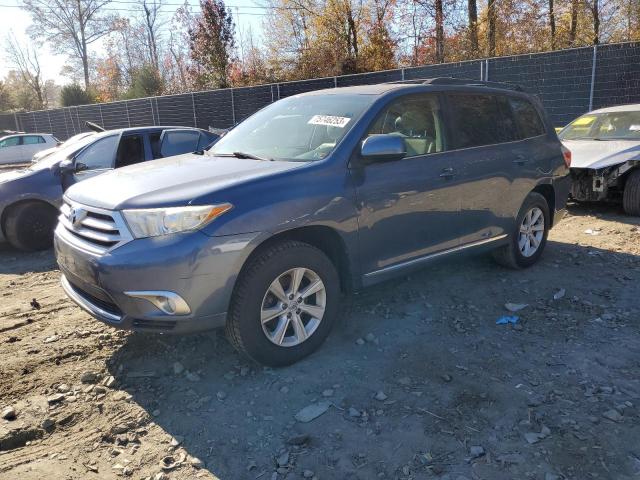 TOYOTA HIGHLANDER 2012 5tdbk3eh7cs147033