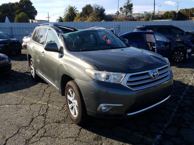 TOYOTA HIGHLANDER 2012 5tdbk3eh7cs154029