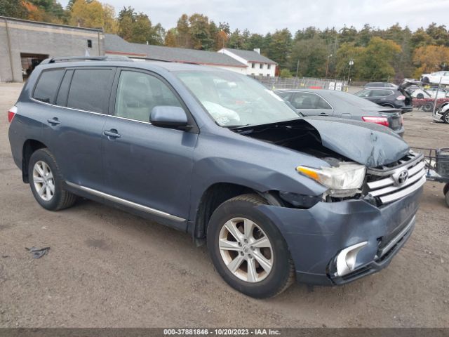 TOYOTA HIGHLANDER 2012 5tdbk3eh7cs162373