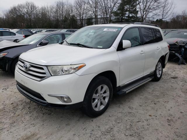 TOYOTA HIGHLANDER 2012 5tdbk3eh7cs163345