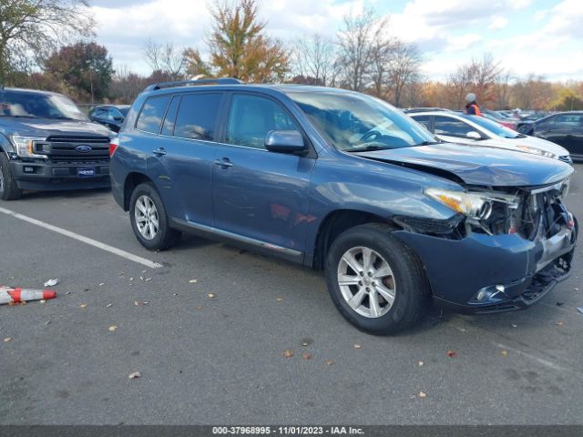 TOYOTA HIGHLANDER 2012 5tdbk3eh7cs166147