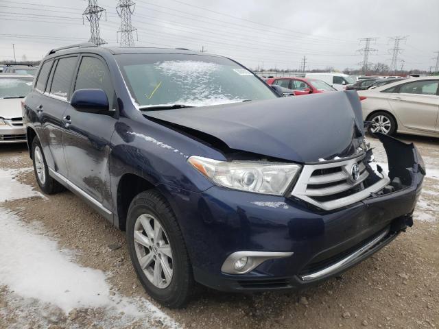 TOYOTA HIGHLANDER 2012 5tdbk3eh7cs168450