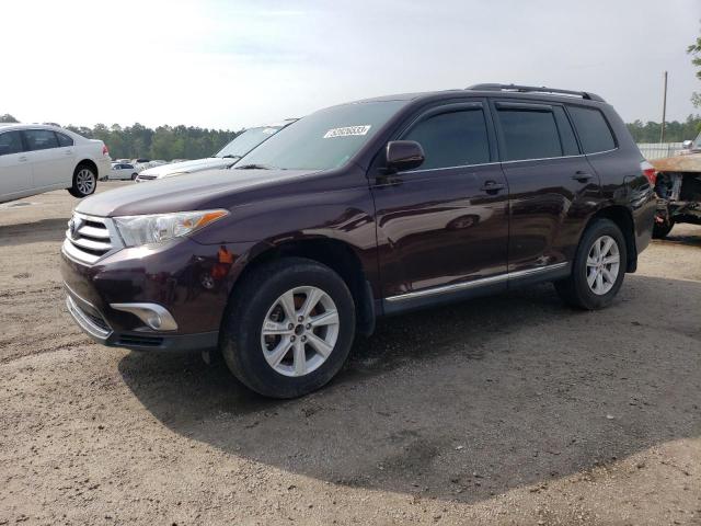 TOYOTA HIGHLANDER 2012 5tdbk3eh7cs170232