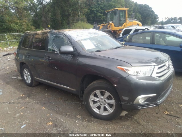 TOYOTA HIGHLANDER 2012 5tdbk3eh7cs170439