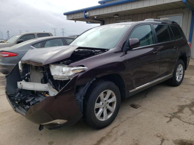 TOYOTA HIGHLANDER 2013 5tdbk3eh7ds187193