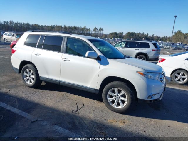 TOYOTA HIGHLANDER 2013 5tdbk3eh7ds189459