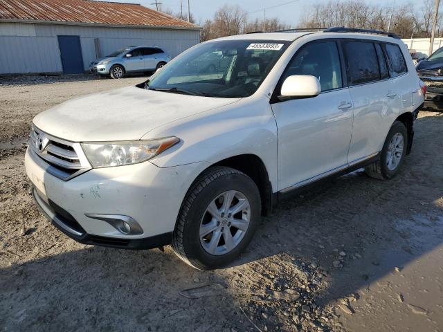 TOYOTA HIGHLANDER 2013 5tdbk3eh7ds195312