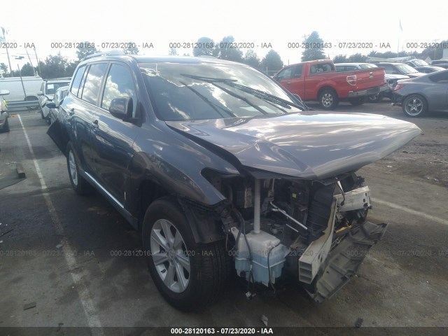 TOYOTA HIGHLANDER 2013 5tdbk3eh7ds196170