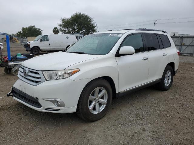 TOYOTA HIGHLANDER 2013 5tdbk3eh7ds197917