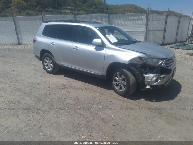 TOYOTA HIGHLANDER 2013 5tdbk3eh7ds206244